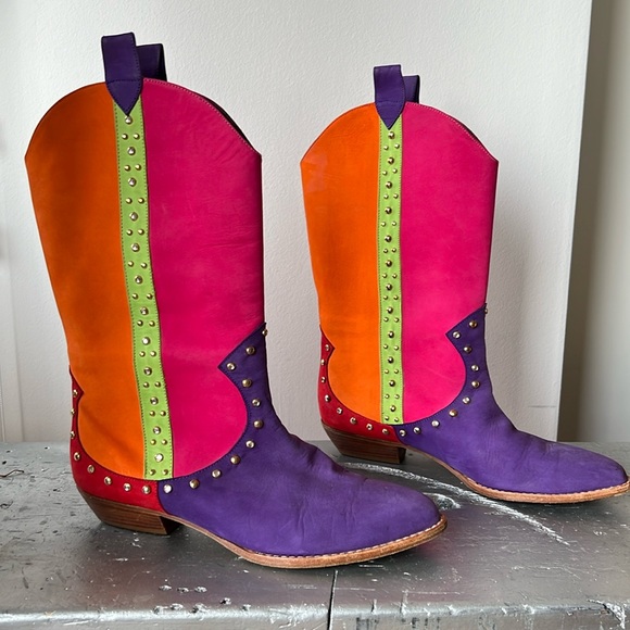 Vintage Cowboy Boots- Cowgirl Western Boots
Rocker Boots - Picture 4 of 17